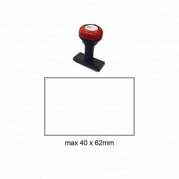 Hand Stamp MS4062R , 40x62mm